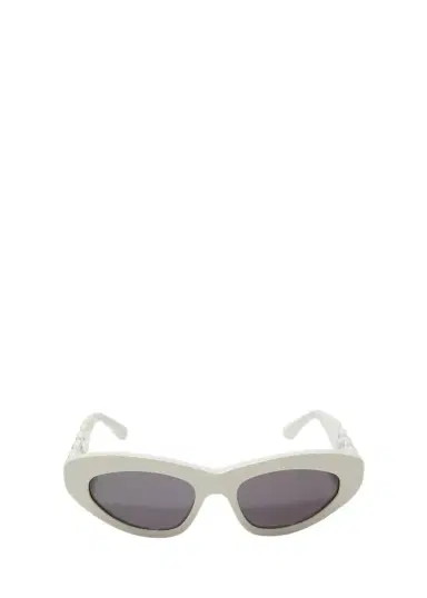 Alaïa Scallop Stud Metal & Acetate Cat-Eye Sunglasses | Thumbnail 1