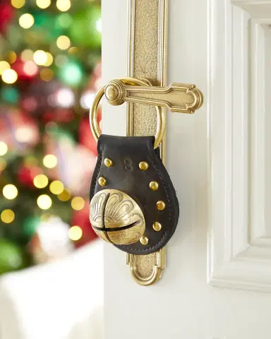 Belsnickel Enterprises Studded Brass Bell | Thumbnail 1 Belsnickel Enterprises Studded Brass Bell | Thumbnail 1