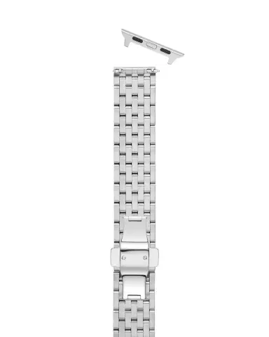 Michele 7-Link Stainless Steel Diamond Bracelet for Apple Watch | Thumbnail 4 Michele 7-Link Stainless Steel Diamond Bracelet for Apple Watch | Thumbnail 4