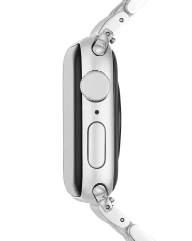 Michele 7-Link Stainless Steel Diamond Bracelet for Apple Watch | Thumbnail 5 Michele 7-Link Stainless Steel Diamond Bracelet for Apple Watch | Thumbnail 5
