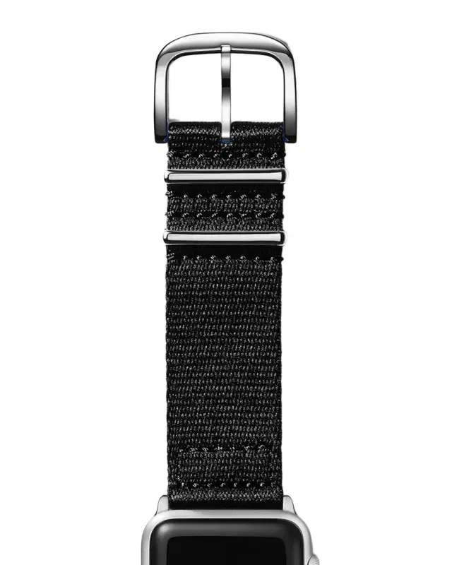 Shinola Men's 24mm Nylon Strap for Apple Watch