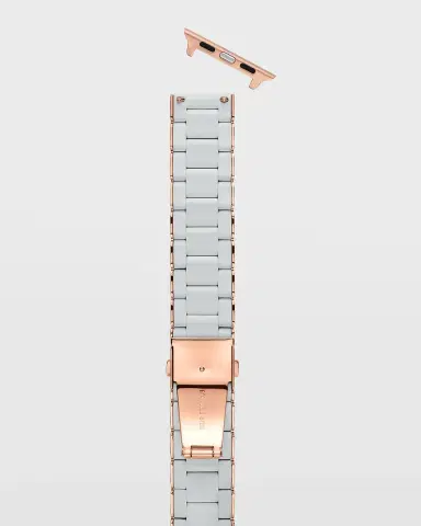 Michele Silicone-Wrapped Bracelet Band for Apple Watch | Thumbnail 4