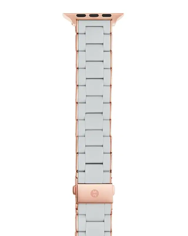 Michele Silicone-Wrapped Bracelet Band for Apple Watch