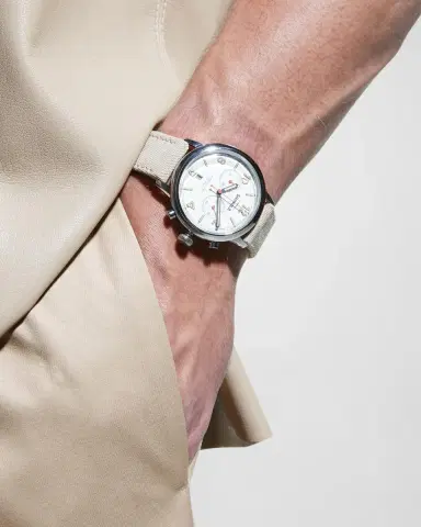 Shinola Men's The Traveler Chrono Canvas Watch, 42mm | Thumbnail 2