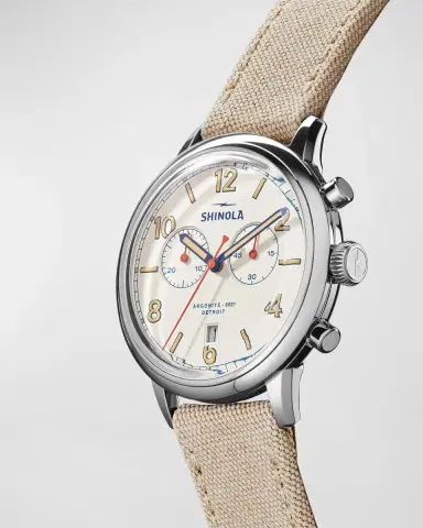 Shinola Men's The Traveler Chrono Canvas Watch, 42mm | Thumbnail 3