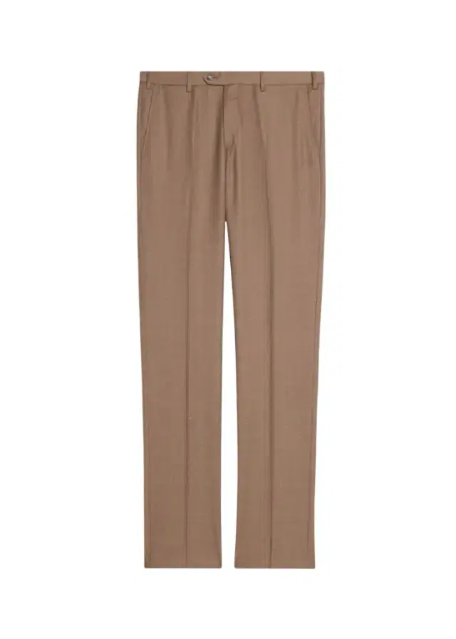 Giorgio Armani Men's Flat-Front Wool Trousers