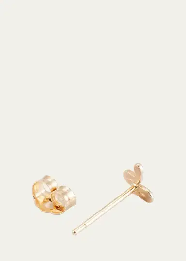 Alison Lou 14K Yellow Gold Snake Stud Earring, Single | Thumbnail 4