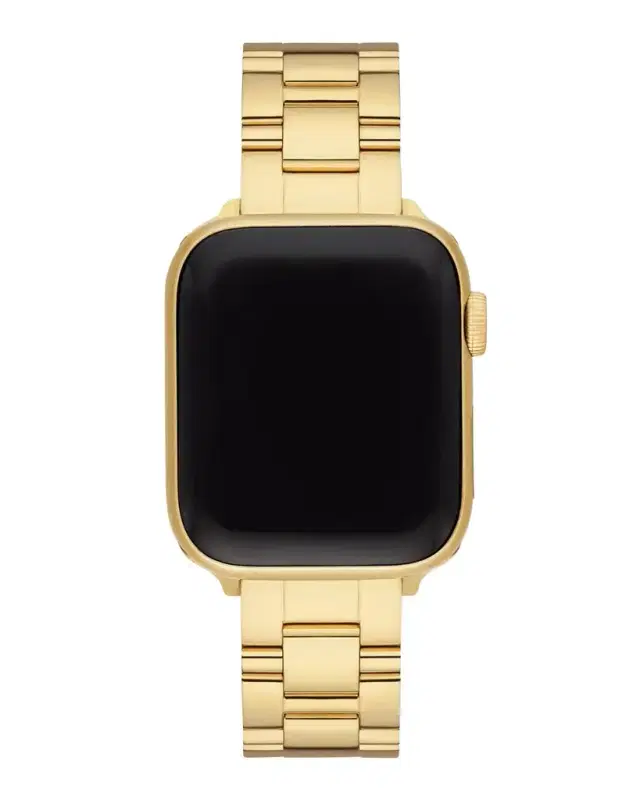 Michele Apple Watch 3-Link Bracelet Strap in Gold-Tone