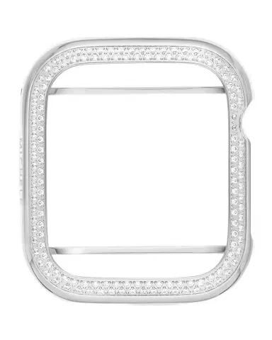 Michele Diamond Jacket for Apple Watch in Stainless Steel, 40mm | Thumbnail 1