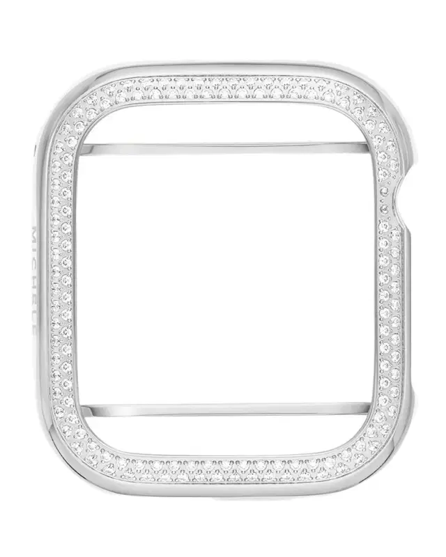Michele Diamond Jacket for Apple Watch in Stainless Steel, 40mm