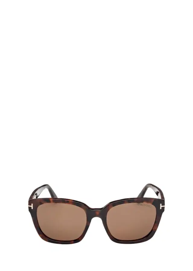 Tom Ford Haylay Acetate Rectangle Sunglasses