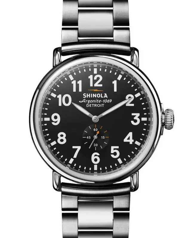 Shinola Men's Runwell Bracelet Watch, 47mm
