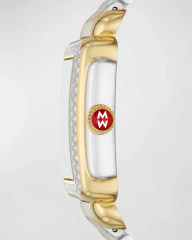 Michele Deco Mid Diamond Graphite Mother of Pearl Watch | Thumbnail 3