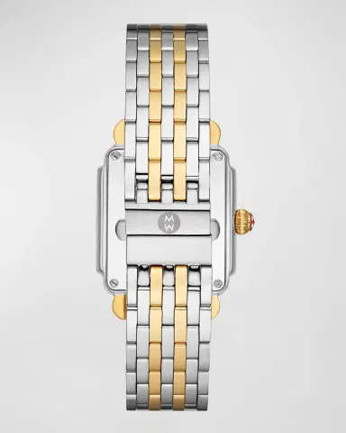 Michele Deco Mid Diamond Graphite Mother of Pearl Watch | Thumbnail 4