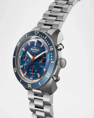 Shinola 43mm Monster Chronograph Titanium Bracelet Watch | Thumbnail 3 Shinola 43mm Monster Chronograph Titanium Bracelet Watch | Thumbnail 3