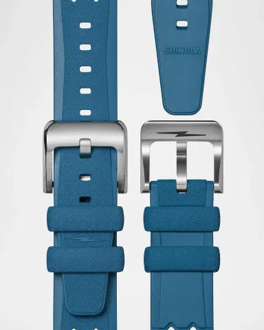 Shinola Duck Rubber-Strap Analog Watch, 40mm | Thumbnail 4