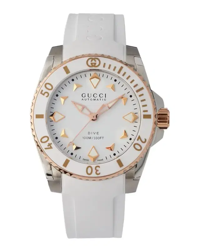 Gucci 36mm Dive White Automatic Watch