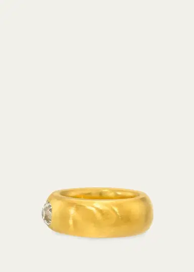 DARIUS 18K Old Mine-Cut Diamond Oversized Signet Ring | Thumbnail 2
