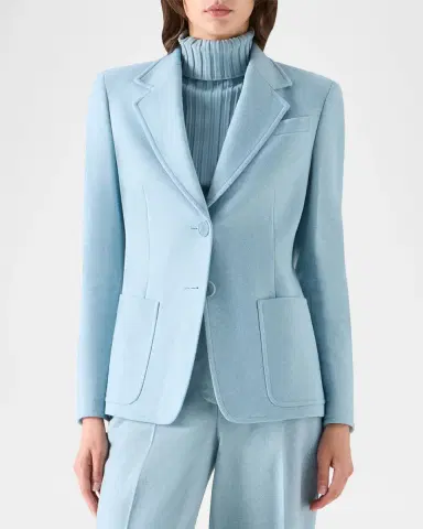 Akris punto Wool Flannel Blazer | Thumbnail 4