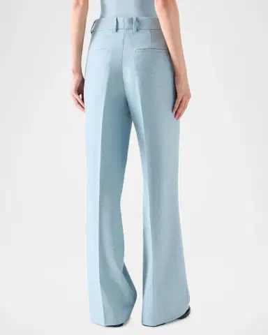 Akris punto Chiaro Wool Flannel Pants | Thumbnail 2 Akris punto Chiaro Wool Flannel Pants | Thumbnail 2