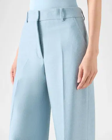 Akris punto Chiaro Wool Flannel Pants | Thumbnail 4 Akris punto Chiaro Wool Flannel Pants | Thumbnail 4