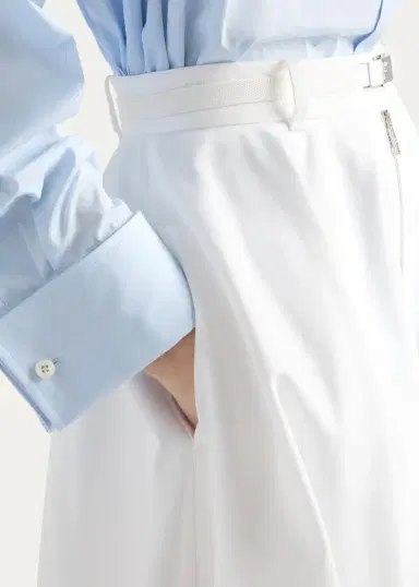 Prada Belted A-Line Midi Skirt | Thumbnail 5 Prada Belted A-Line Midi Skirt | Thumbnail 5