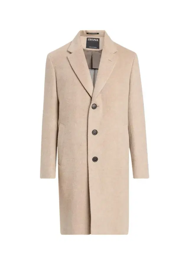 Zegna Men's Cashmere Single-Breasted Overcoat
