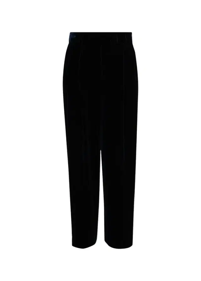 Giorgio Armani Velvet Silk-Blend Pleated Pants