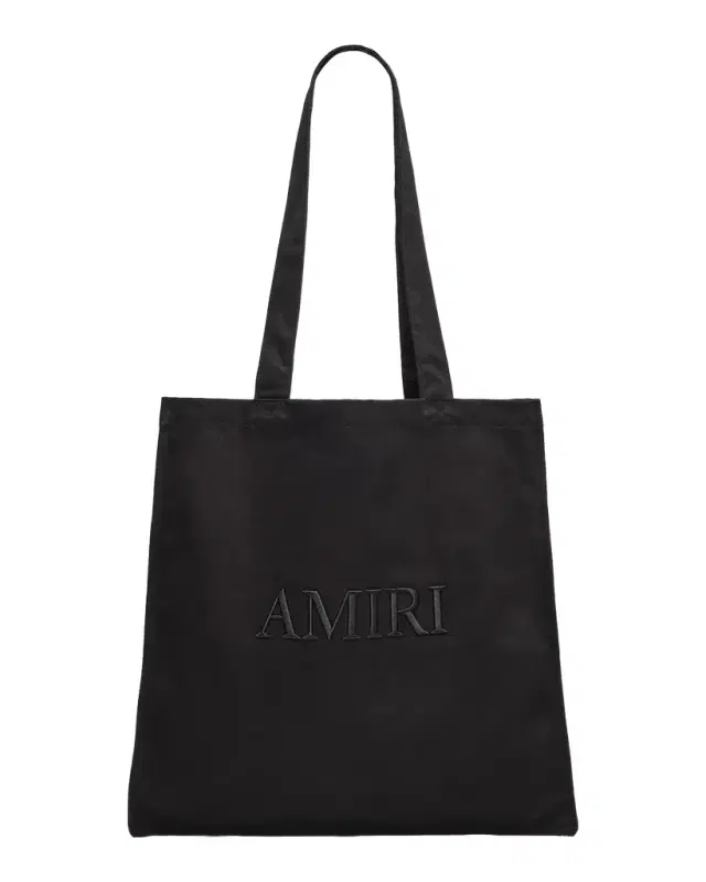 AMIRI Men's Canvas Embroidered-Logo Tote Bag