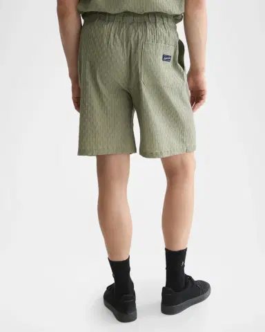 Maison Scotch Men's Jacquard Seersucker Drawstring Shorts | Thumbnail 3