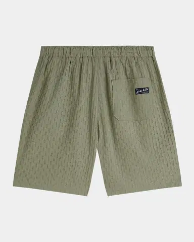 Maison Scotch Men's Jacquard Seersucker Drawstring Shorts | Thumbnail 7