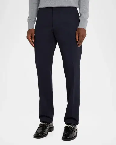 Burberry Men's Charlton Flat-Front Pants | Thumbnail 4