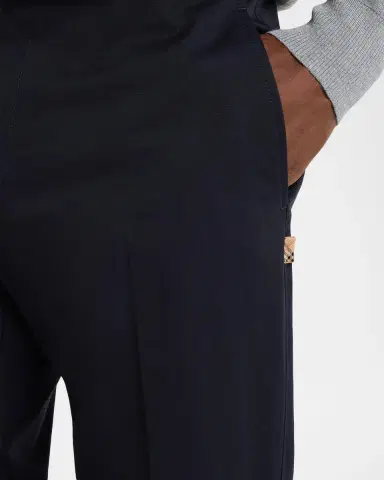 Burberry Men's Charlton Flat-Front Pants | Thumbnail 5