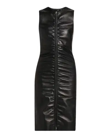 Tom Ford Lamb Leather Midi Dress | Thumbnail 1