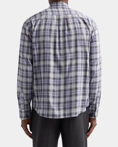 Vince Men's Exchange Plaid Button-Down Shirt | Thumbnail 4