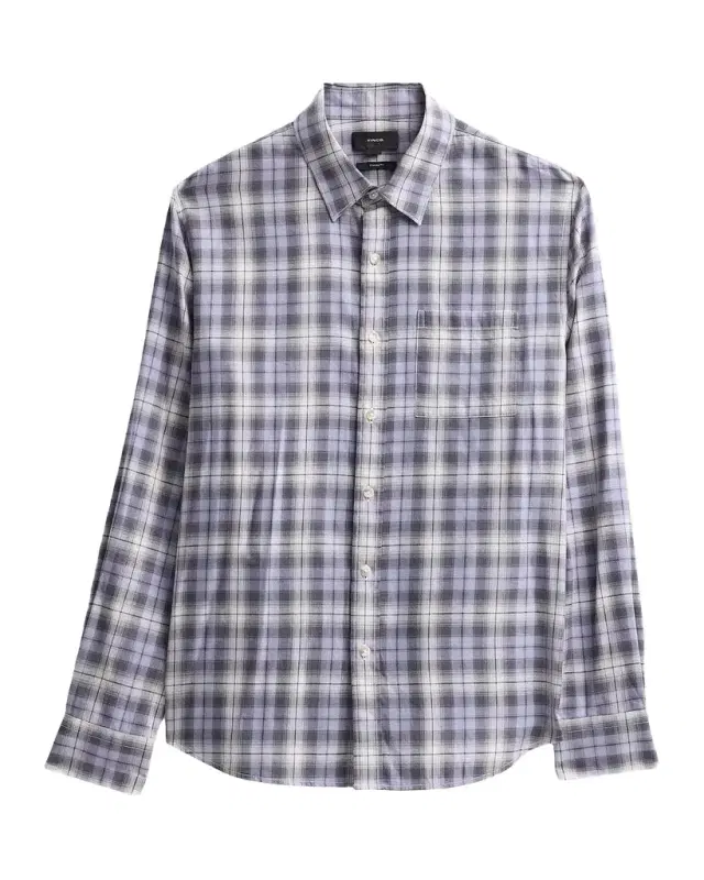 Vince Men's Exchange Plaid Button-Down Shirt