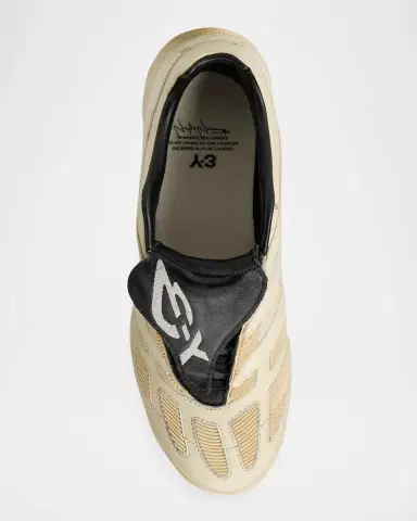 Y-3 Men's Predator Precision Leather Sneakers | Thumbnail 3