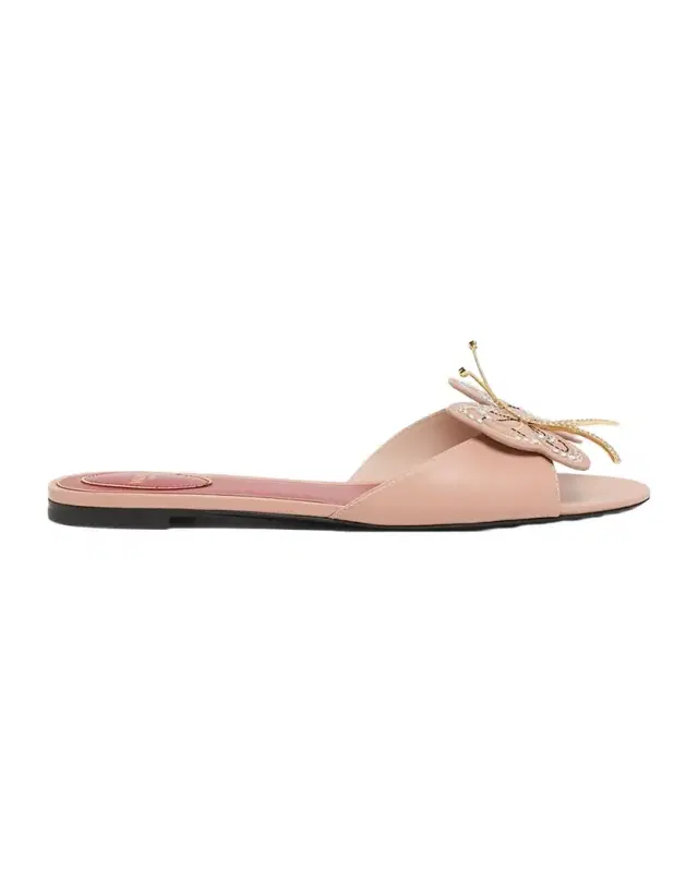 Valentino Garavani Flutterby Flat Slides