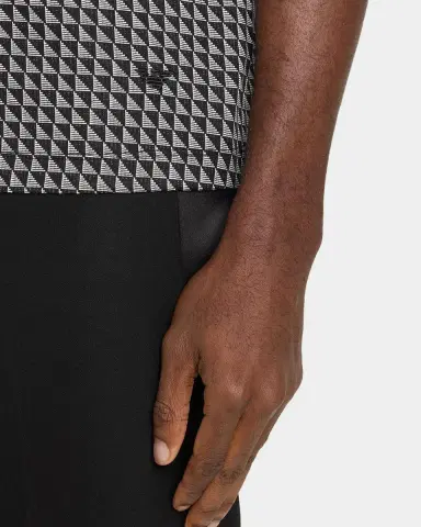 Emporio Armani Men's Geometric Jacquard Crewneck T-Shirt | Thumbnail 5