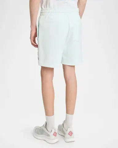 Casablanca Men's Celestial Pyramid Cotton Drawstring Shorts | Thumbnail 3