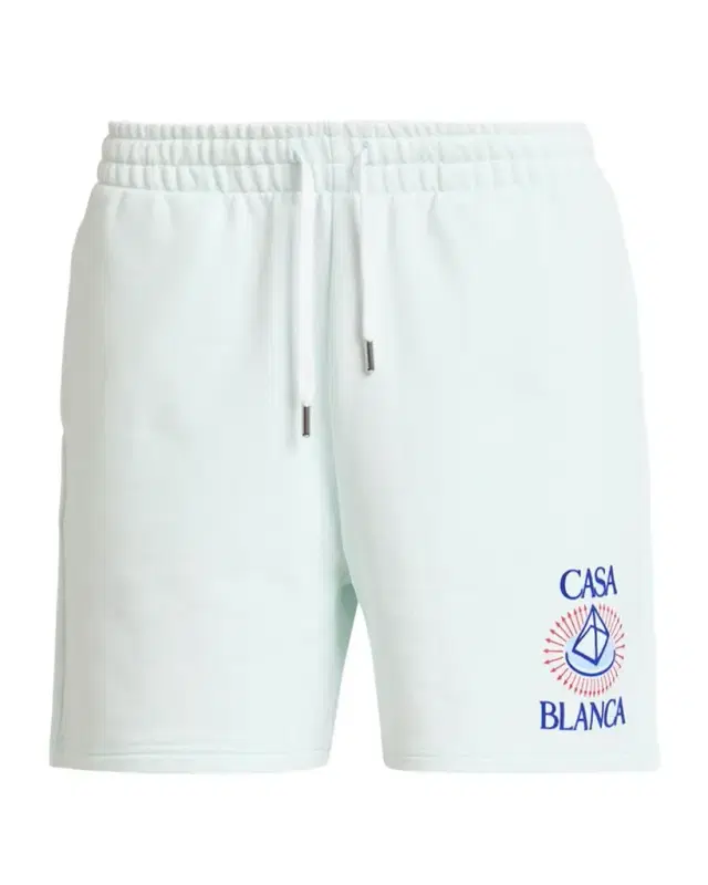 Casablanca Men's Celestial Pyramid Cotton Drawstring Shorts