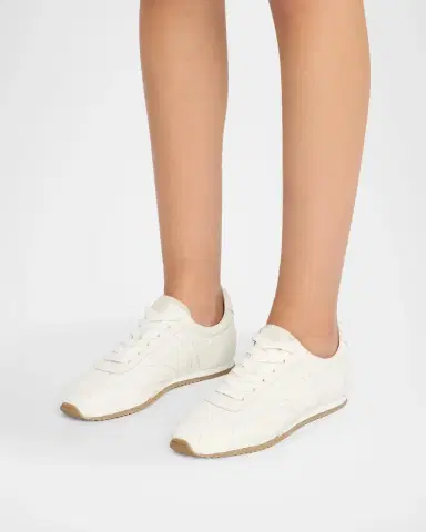 TOTEME Flex Nappa Leather Low-Top Sneakers | Thumbnail 2