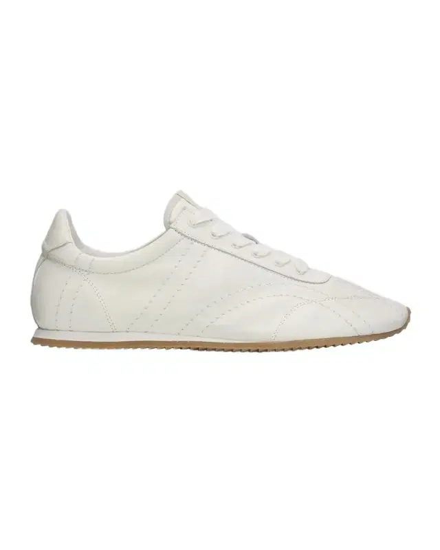 TOTEME Flex Nappa Leather Low-Top Sneakers