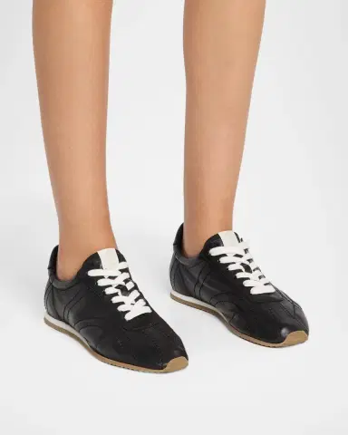 TOTEME Flex Nappa Leather Low-Top Sneakers | Thumbnail 2