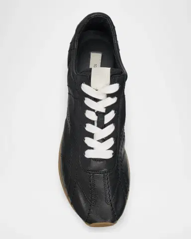 TOTEME Flex Nappa Leather Low-Top Sneakers | Thumbnail 6