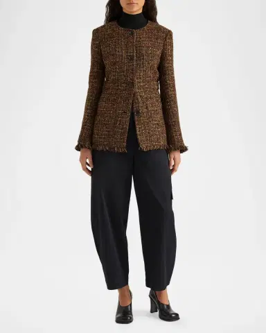 Proenza Schouler Aurelia Tweed Jacket | Thumbnail 2