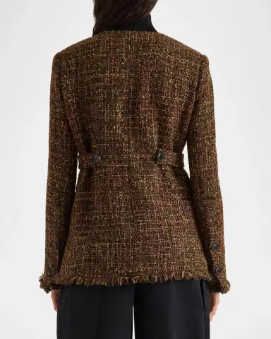 Proenza Schouler Aurelia Tweed Jacket | Thumbnail 3