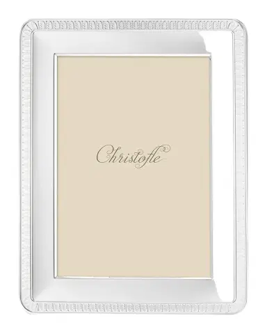 Christofle Malmaison Silver-Plated 5" x 7" Picture Frame | Thumbnail 1 Christofle Malmaison Silver-Plated 5" x 7" Picture Frame | Thumbnail 1