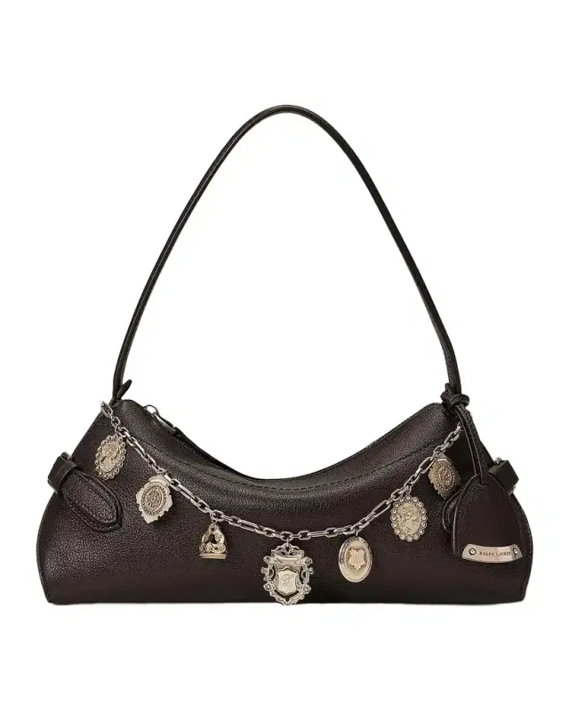 Ralph Lauren The Ralph Charm-Detail Leather Shoulder Bag