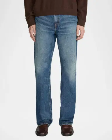 Frame Men's D Whiskered Cotton Bootcut Jeans | Thumbnail 4